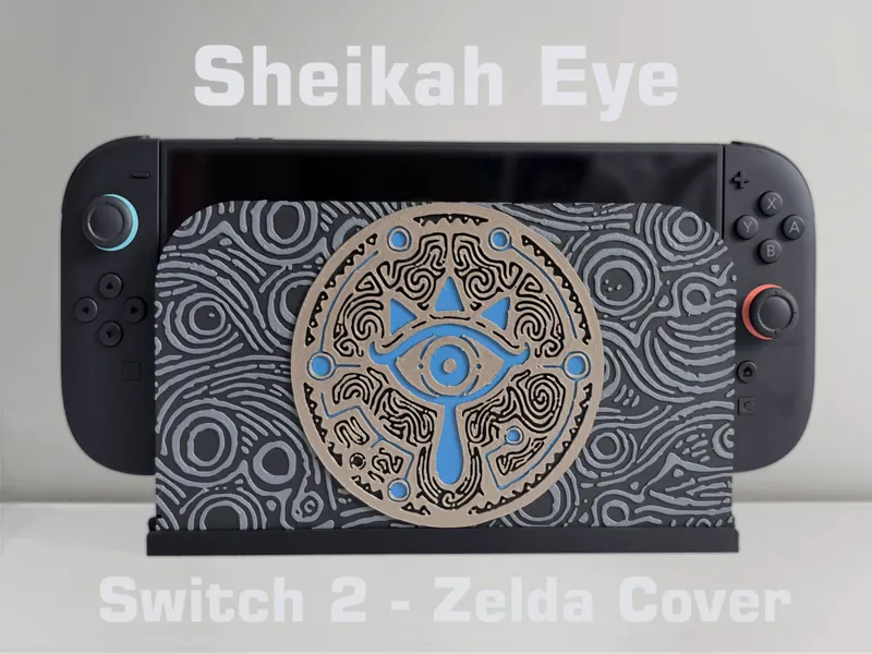 Nintendo Switch 2 - Zelda Cover Sheikah