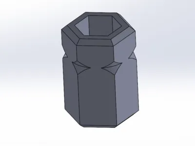 Convertion bit from hex 1/4" to hex 4mm