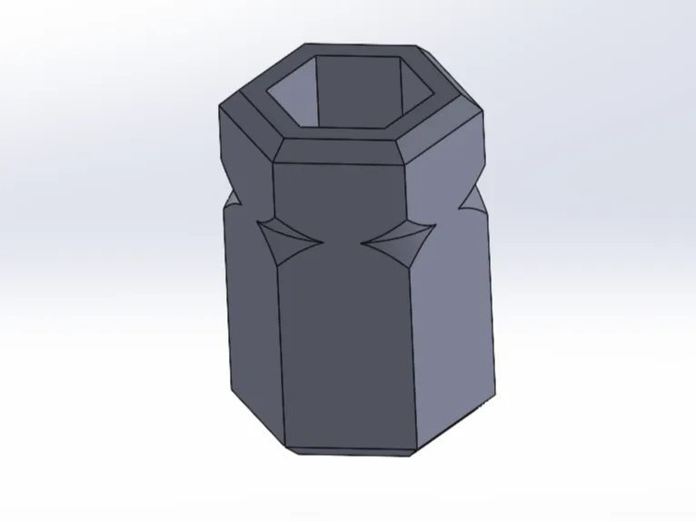 Convertion bit from hex 1/4" to hex 4mm