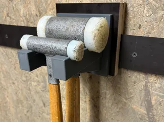 Schonhammer Wandhalter / Soft-Faced Hammer 2-Slot