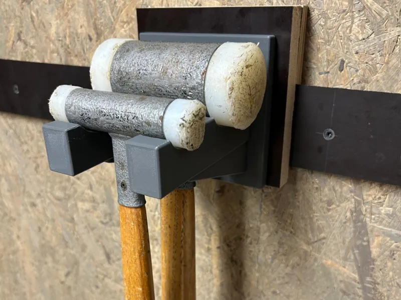 Schonhammer Wandhalter / Soft-Faced Hammer 2-Slot