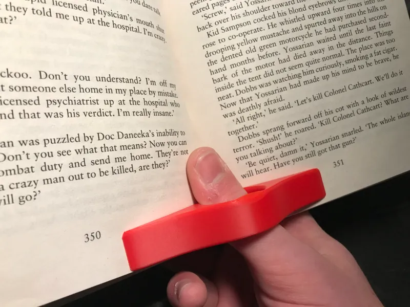 Book page holder