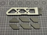Flat PLA - Face Down for Smooth Finish