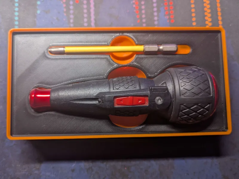 Vessel Electric Screwdriver Gridfinity 