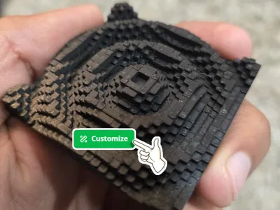 Customizable Parametric 3D Wave Generator