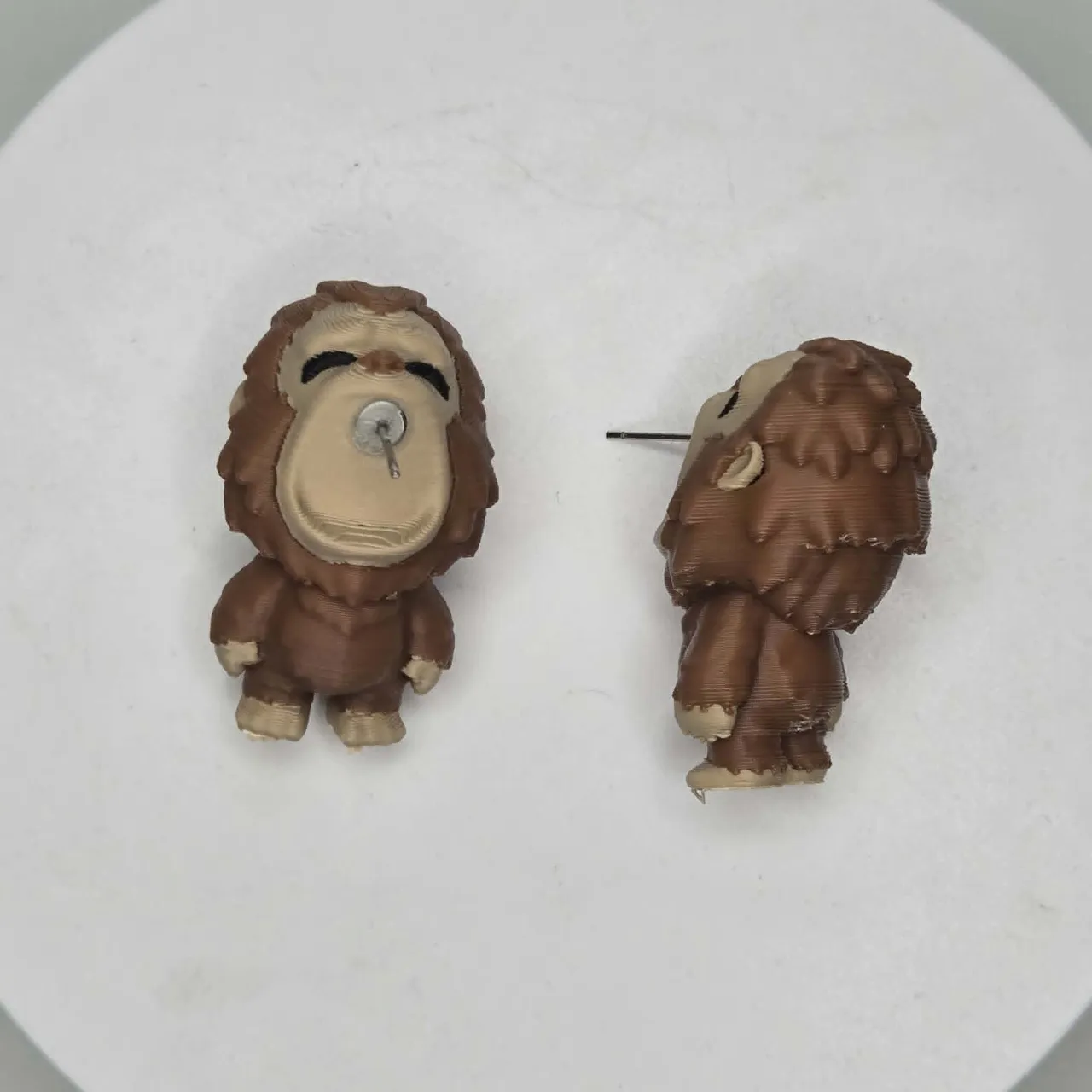 Bigfoot Chompers Earrings view 2
