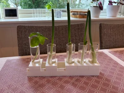 Hydroponics cutting tubes 