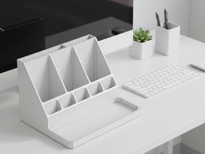 Storage on desk