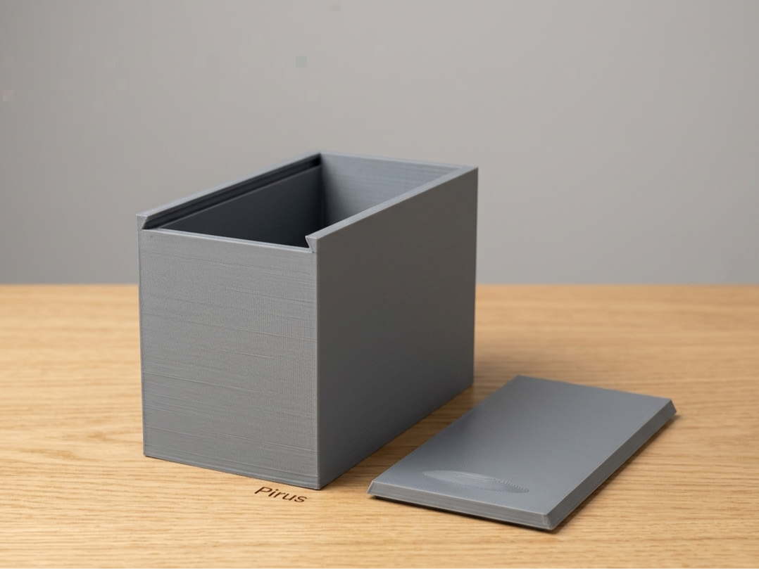 Domino Storage Box with Lid – Clean Minimal Design