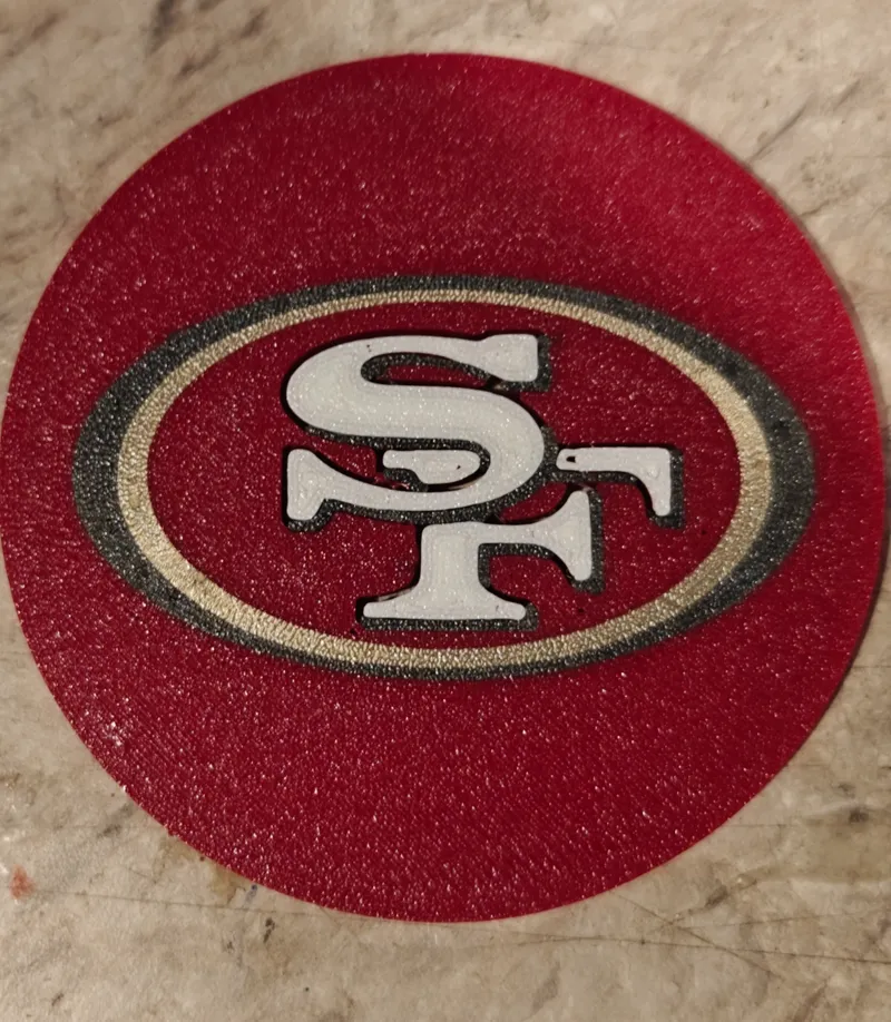 49ers Coaster
