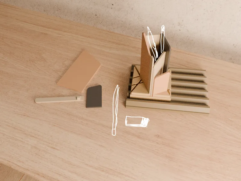 Separate (customize pen holder)