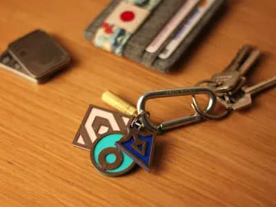 No Man's Sky Swarm Faction Keychains - No AMS!