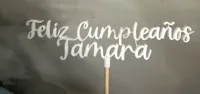 Topper de gâteau Joyeux anniversaire — photo 1