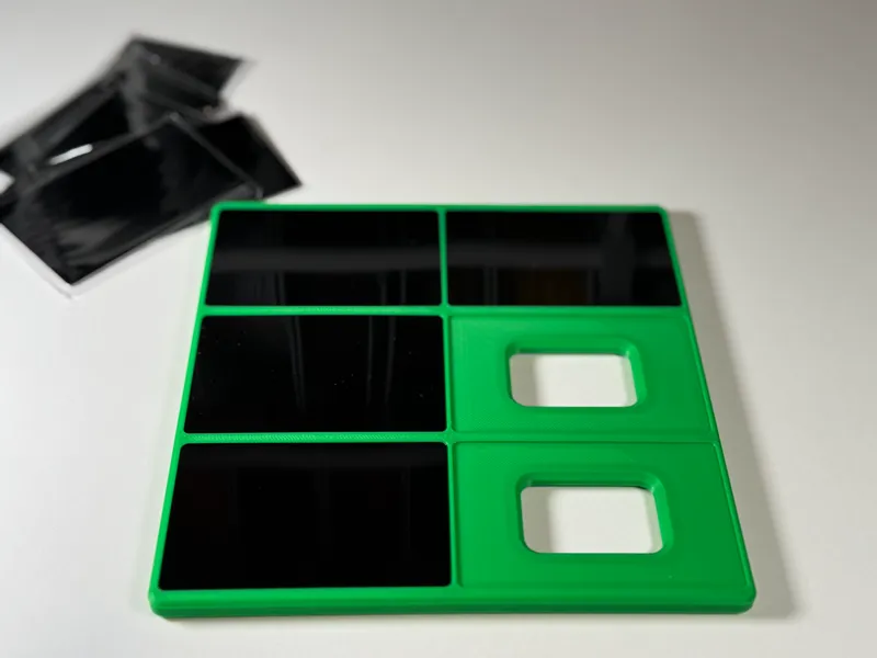 H2D Laser Jig Aluminium Office Card