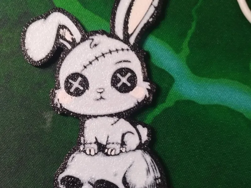 keychaine bunny halloween