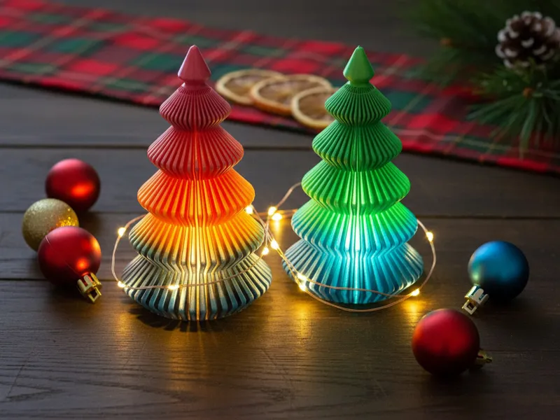Mathematical Christmas Tree - LED Tea Light