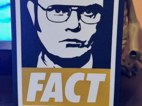 Dwight Schrute Light Box