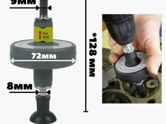 Repair part for lapping valves on drill