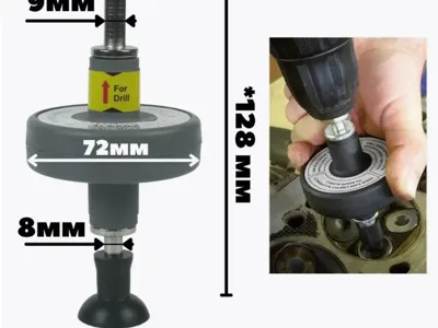 Repair part for lapping valves on drill