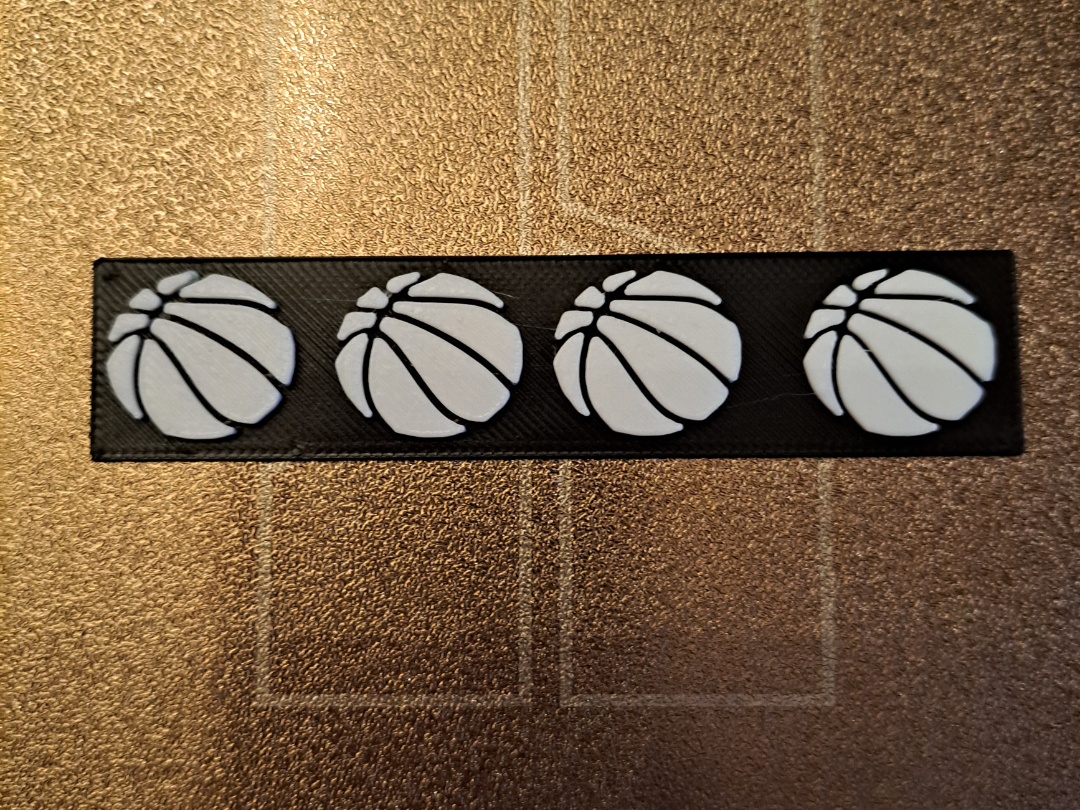 Basketball Bookmark