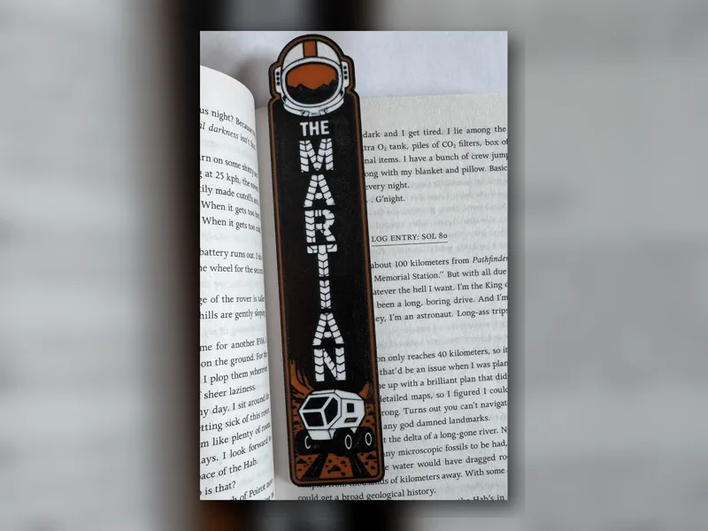 The Martian Bookmark
