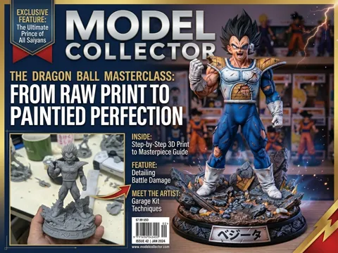 Adorno temático: VEGETA DRAGONBALL — referencia de MakerWorld