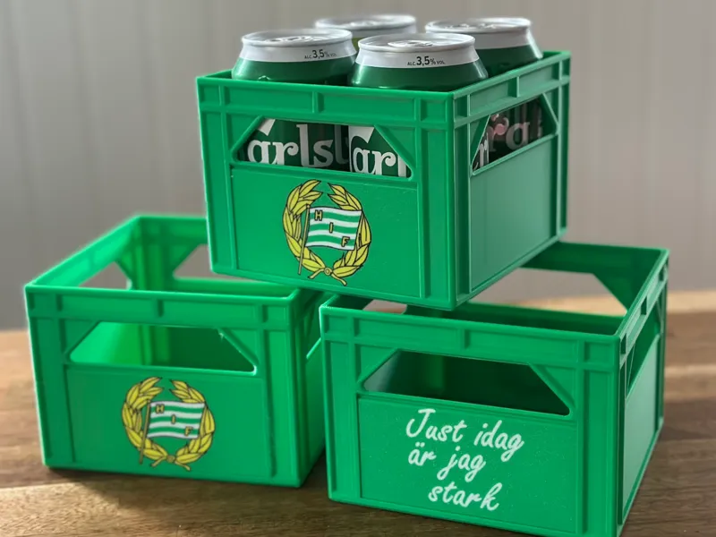 Hammarby beer crate