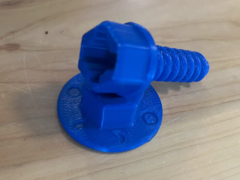 Nut and Bolt - Battat Take-apart Compatible 