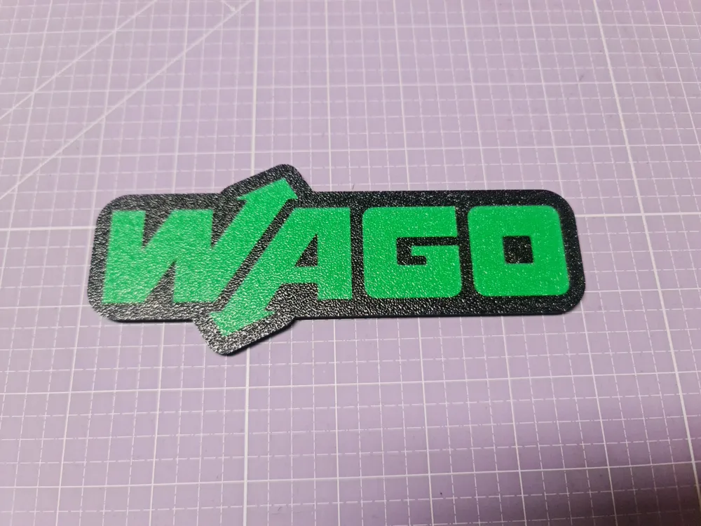 Wago Magnet Logo by KlausKolbe007 - MakerWorld