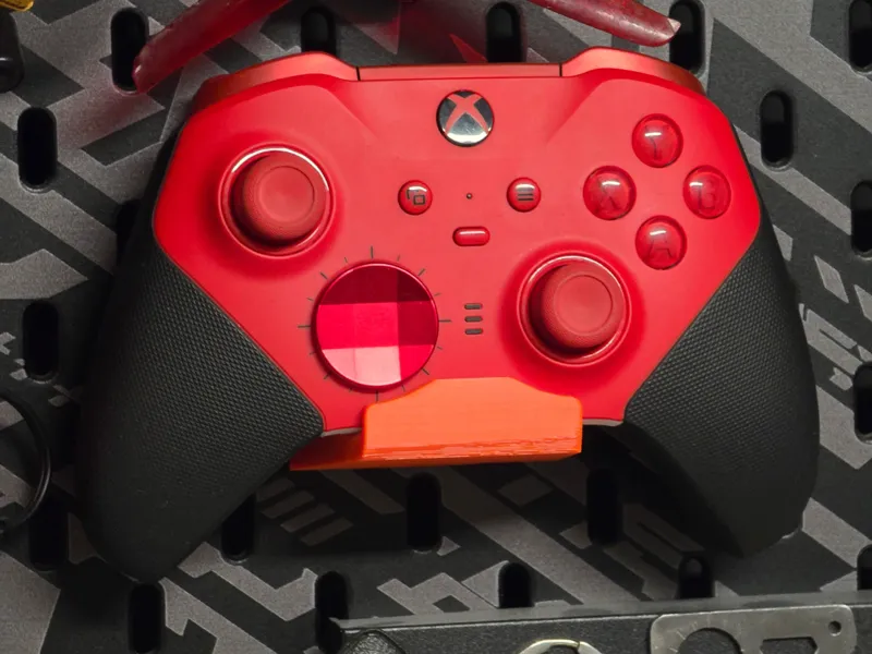 Xbox One controller holder - IKEA SKADIS Pegboard