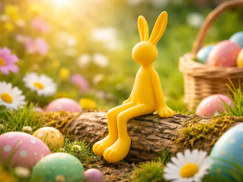 Coniglietto seduto "Sitting Bunny"