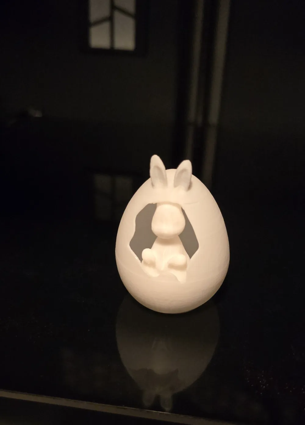 Easter egg with rabbit by Combat G. - MakerWorld