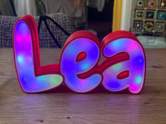 Lampe Prénom Lea