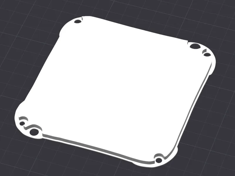 Blinddeckel für Unterputz-Abzweigdose (100×100mm)