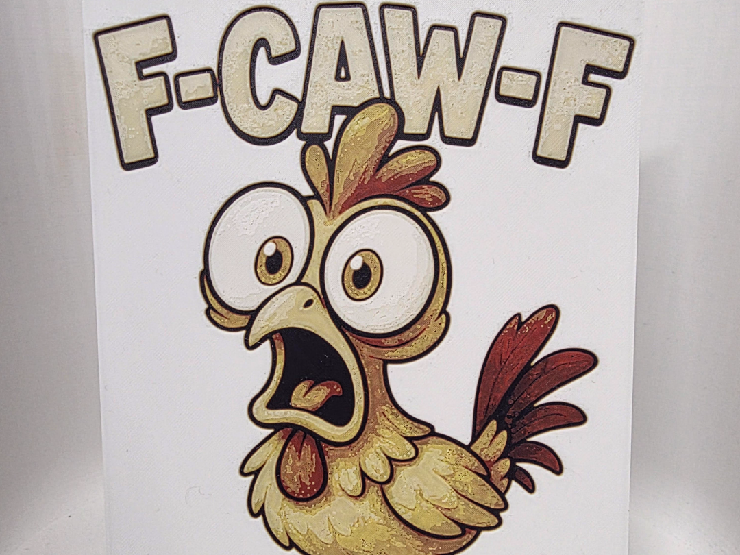 Funny Chicken Hueforge
