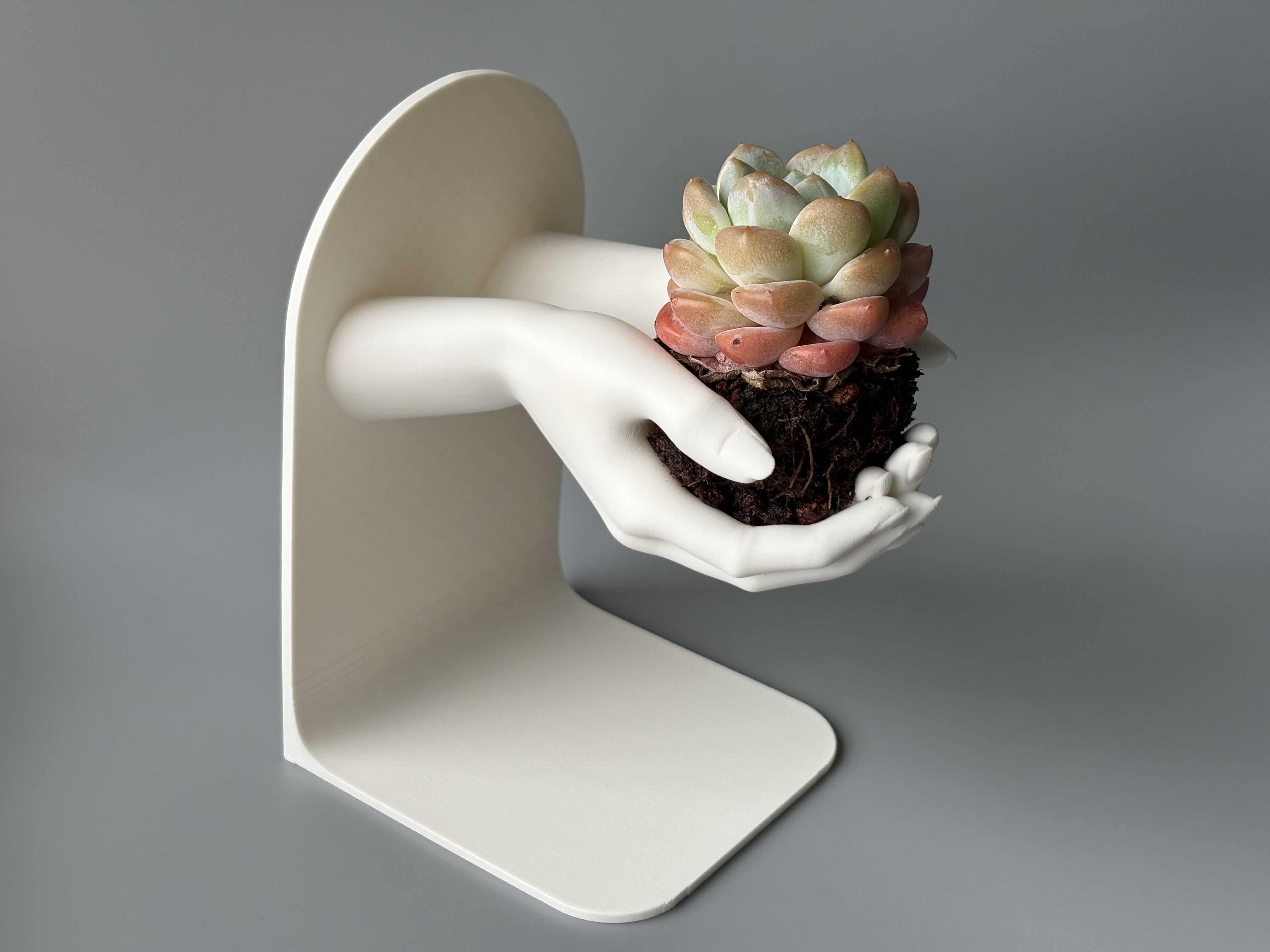 Miniatura 3 do modelo 3D 艺术花盆：素手承芳