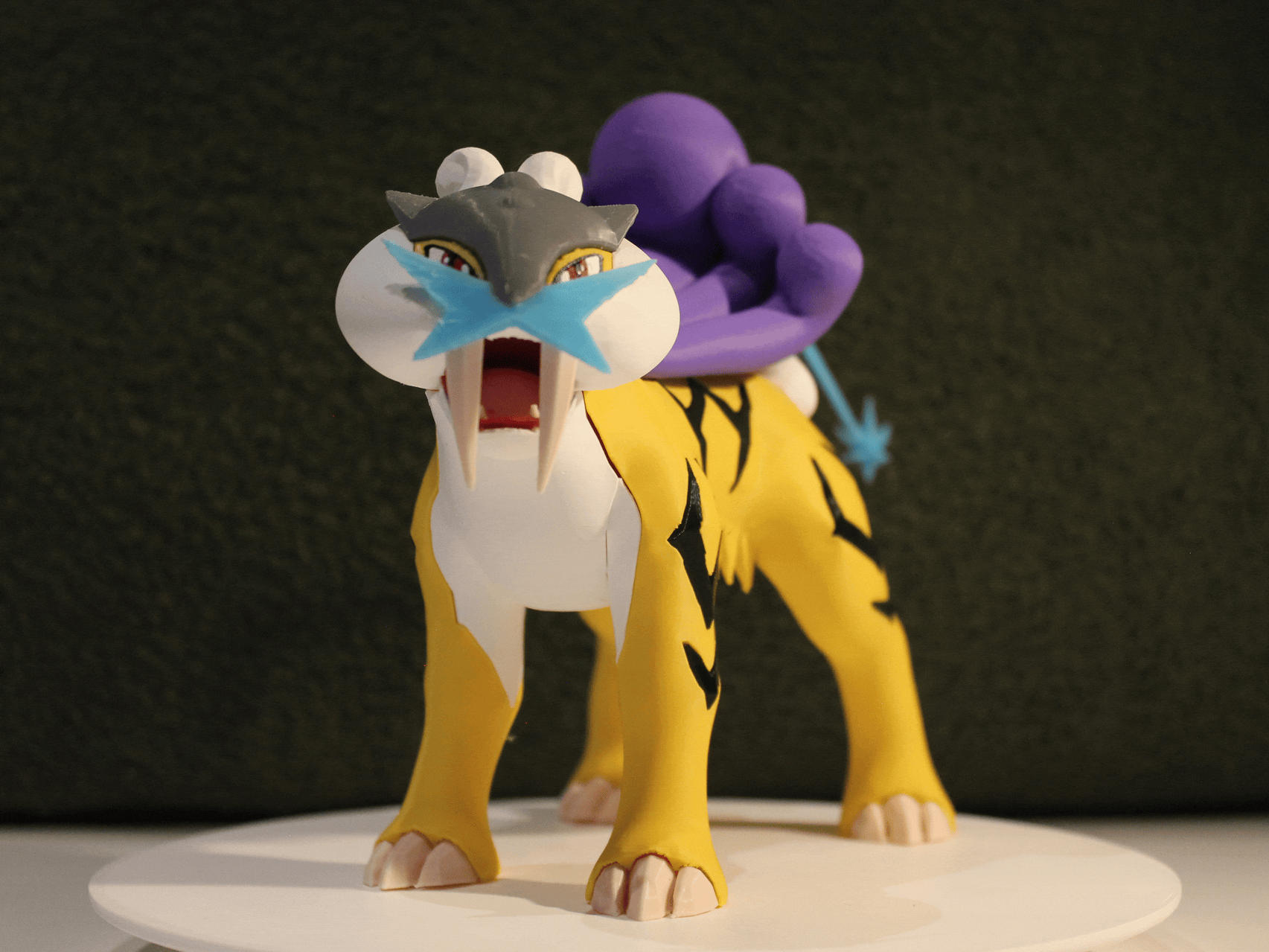 Raikou Pokemon Multicolor Multipart NO AMS