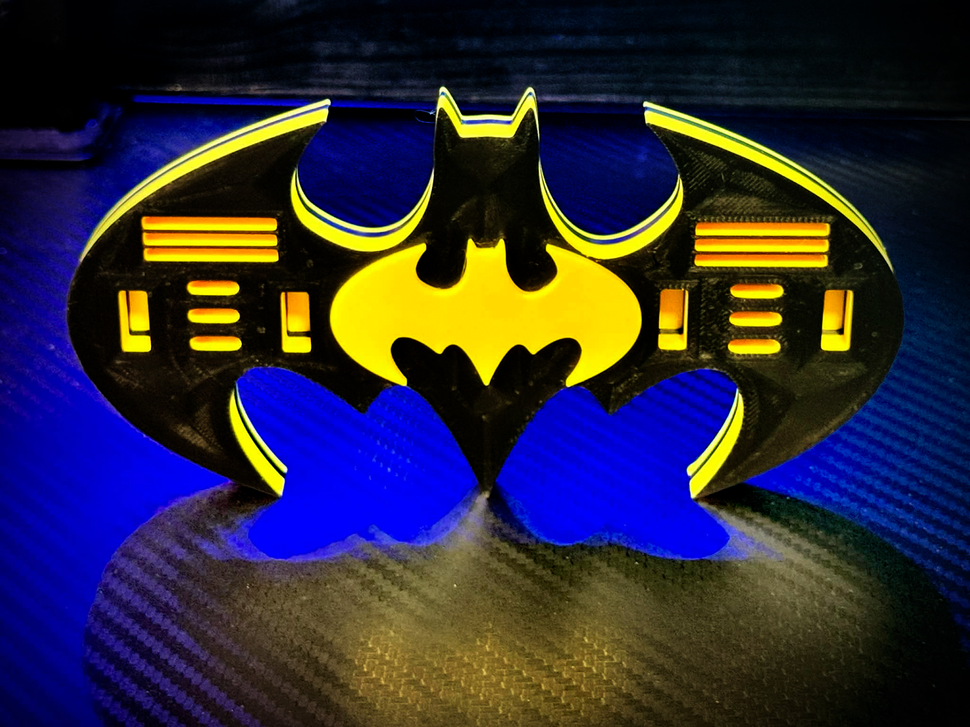 Batman Logo USB/SD Holder - Superhero Tech Dock