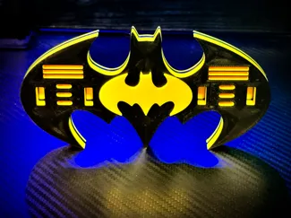 Batman Logo USB/SD Holder - Superhero Tech Dock