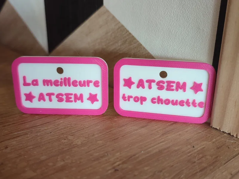 porte cles ATSEM