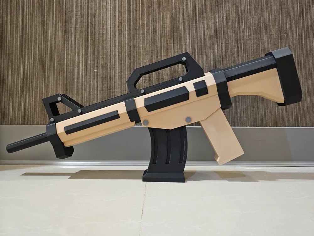 Burst Rifle Rivals Layout Burst Rifle-Roblox RIVALS - Free 3D Print Model - MakerWorld