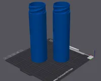 2x 7,9 Zoll für eine 28 Zoll Matte