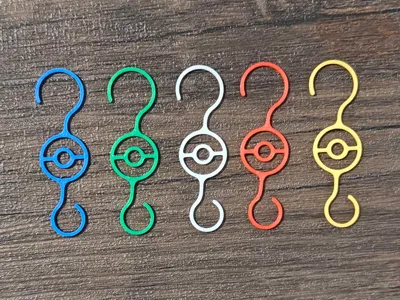 Pokeball Hooks