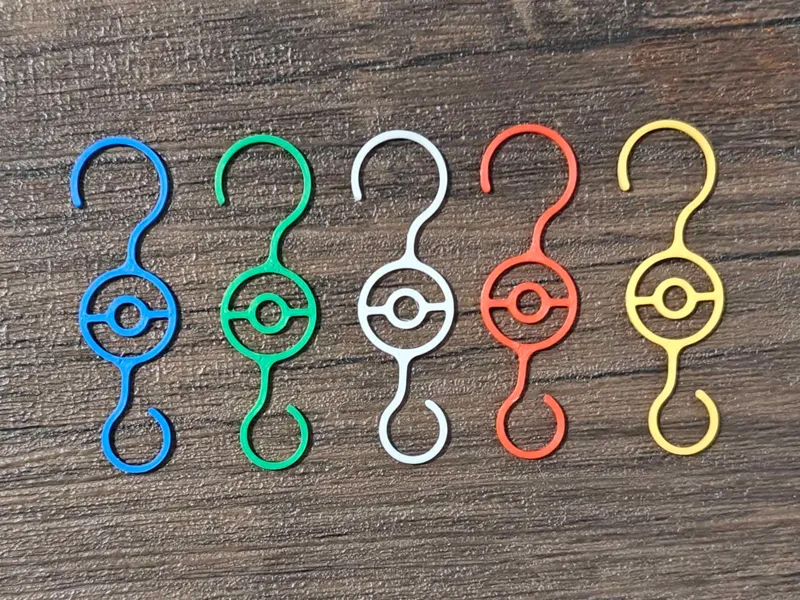 Pokeball Hooks