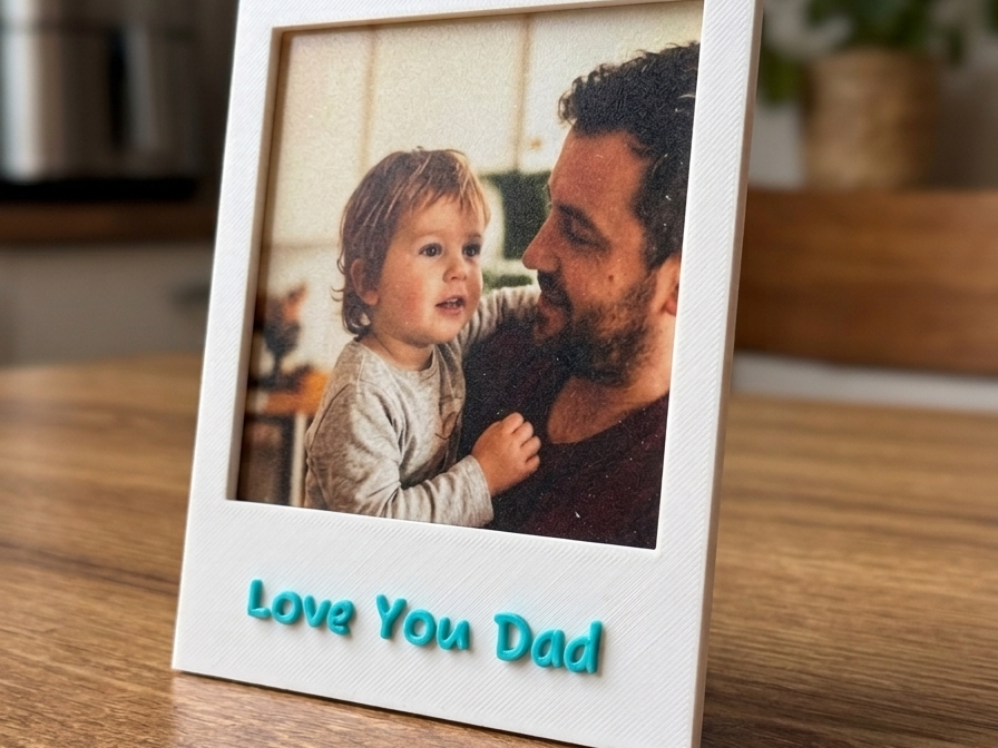 Polaroid Rahmen für den besten Papa