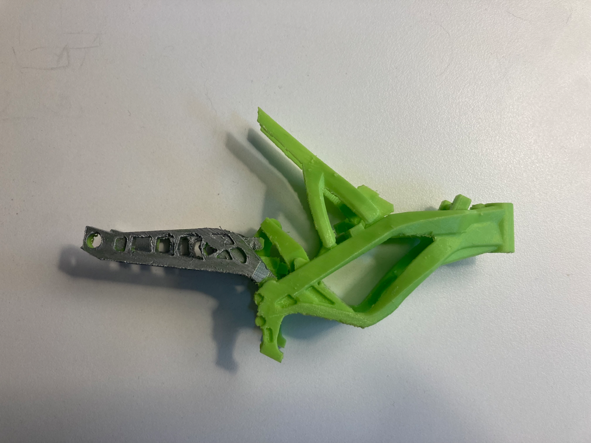 Mini surron frame with billet swingarm