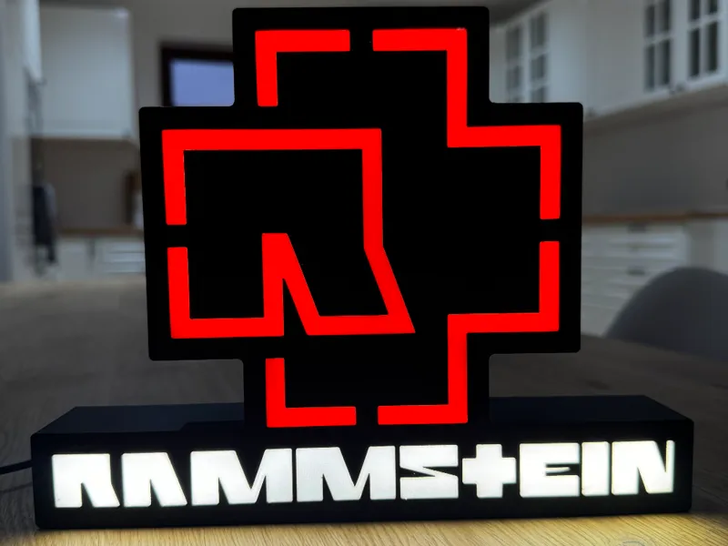 RAMMSTEIN Design LED Lampe Premium