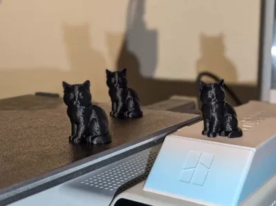 Zen Cat Trio – Serene Cat Figurine