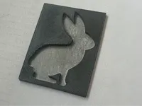 Pochoir lapin pour dessiner — photo 1