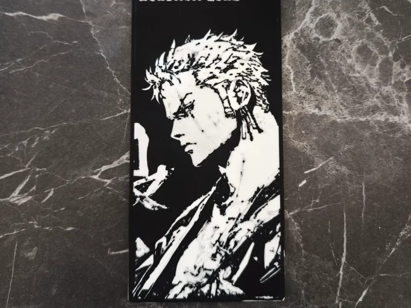 Roronoa Zoro Quadro Lightbox